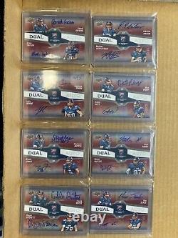 Complete 20 Card 2018 Upper Deck USA Football Dual Auto Autograph Set All #/25