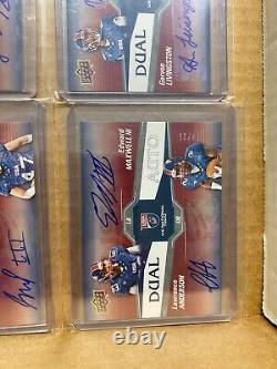 Complete 20 Card 2018 Upper Deck USA Football Dual Auto Autograph Set All #/25