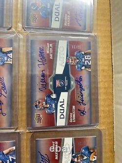 Complete 20 Card 2018 Upper Deck USA Football Dual Auto Autograph Set All #/25