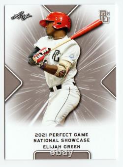 Complete 37 2021 Leaf Perfect Game National Direct All-stars Rookie Set! Rare
