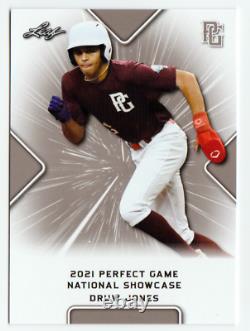 Complete 37 2021 Leaf Perfect Game National Direct All-stars Rookie Set! Rare