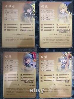 Complete All 18x PTR Foil Waifu Cards Goddess Story Set NS-5M03 NM