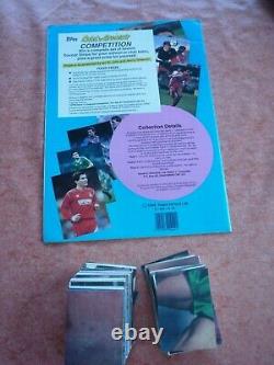 Complete Full Set Topps Saint & Greavsie All Star Football Cards + Empty Album