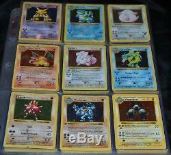 Complete Full Shadowless Base Set All # 102/102 Pokemon Trading Cards TCG Games