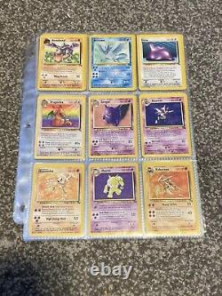 Complete Gem Mint Fossil Set 47/62 Pokemon Card Collection All Non Holos PSA 9+