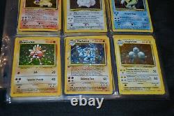 Complete Original Unlimited Base Set All 102/102 Pokemon Trading Cards TCG WOTC