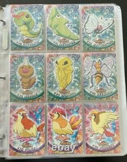 Complete Pokemon 1999 Topps Series One Set All Cards Included/Shown All Cards MT