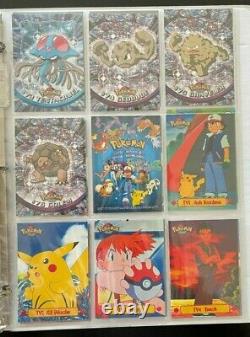 Complete Pokemon 1999 Topps Series One Set All Cards Included/Shown All Cards MT
