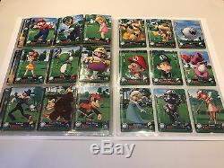 Complete Set ALL 90 Mario Sports Superstars Amiibo Cards Collectors Album