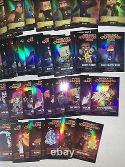 Complete Set Minecraft Dungeons Arcade Cards, All 60 Foil Cards Guaranteed