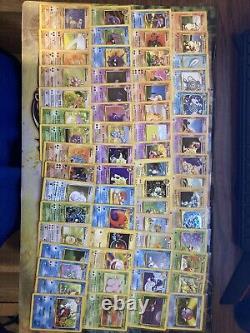 Complete Set of 151 Original Pokemon Cards All Vintage Base Set with Charizard