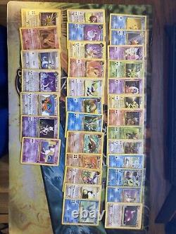 Complete Set of 151 Original Pokemon Cards All Vintage Base Set with Charizard