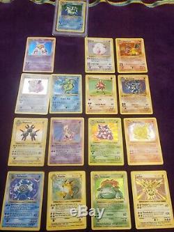Complete shadowless Base Set! All 102 Cards