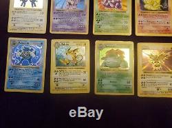 Complete shadowless Base Set! All 102 Cards