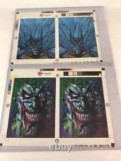DC MASTER SERIES Skybox Uncut PROOF TEST Spectra Chase Card Set (all 10 Sides)
