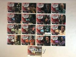 DEXTER 4 Complete MASTER CARD SET All Base, Chase Autographs Props & Costumes