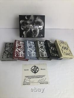 Dan & Dave Rare Box Set All V7 Carbon Smoke & Mirror Playing Cards Ltd Qty