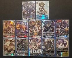 Digimon Card Game BT-11 All Foil Full Numbered Set Including All 18 Alt Arts