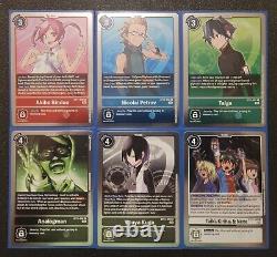 Digimon Card Game BT-11 All Foil Full Numbered Set Including All 18 Alt Arts