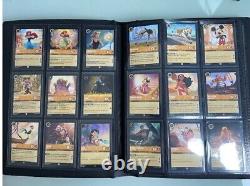 Disney Lorcana The First Chapter Complete Non-foil Set All 204 Cards Nm/mint