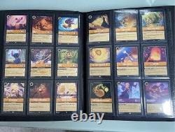 Disney Lorcana The First Chapter Complete Non-foil Set All 204 Cards Nm/mint