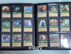 Disney Lorcana The First Chapter Complete Non-foil Set All 204 Cards Nm/mint