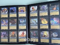 Disney Lorcana The First Chapter Complete Non-foil Set All 204 Cards Nm/mint