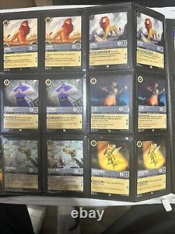 Disney Lorcana The First Chapter Complete Non-foil Set All 204 Cards Nm/mint