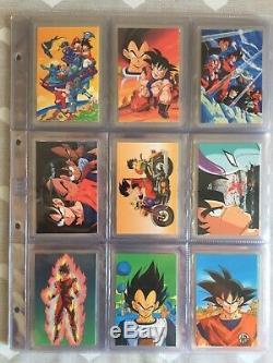 Dragon Ball FULL SET COMPLETE COLLECTION 85/85 Rami Card Amada ALL with Stickers