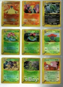 ENGLISH POKEMON EXPEDITION ALL COMPLETE SET 165 CARDS mp/lp