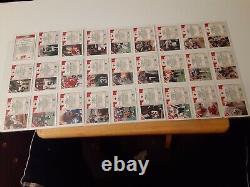 EXTREMELY RARE RED FOIL-180 CARD SET COMPLETE 1992 All World CFL FOOTBALL