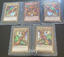Exodia The Forbiden One Completed Set All Cards NM/M