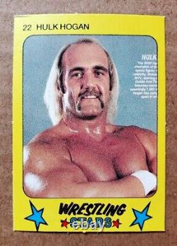 FULL SET 1986 Monty Gum Wrestling All Stars COMPLETE SET (100) Hogan NM-Mint