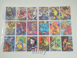 Fleer 1995'95 Flair Marvel Annual Complete Base Card Set & All Chase Subsets