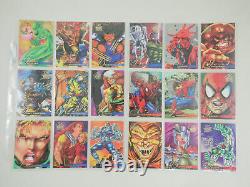 Fleer 1995'95 Flair Marvel Annual Complete Base Card Set & All Chase Subsets