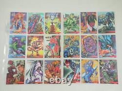 Fleer 1995'95 Flair Marvel Annual Complete Base Card Set & All Chase Subsets