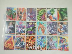 Fleer 1995'95 Flair Marvel Annual Complete Base Card Set & All Chase Subsets