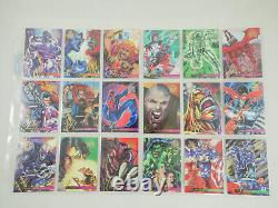 Fleer 1995'95 Flair Marvel Annual Complete Base Card Set & All Chase Subsets