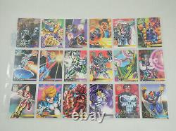 Fleer 1995'95 Flair Marvel Annual Complete Base Card Set & All Chase Subsets