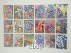 Fleer 1995'95 Flair Marvel Annual Complete Base Card Set & All Chase Subsets