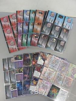 Fleer Ultra X-Men COMPLETE set SIGNATURE CARDS + ALL Lethal Weapons+Alternate X