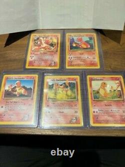 GET ALL CARDS SEEN 1999 pokemon base set charmeleon