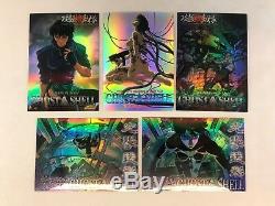 GHOST IN THE SHELL (JPP/AMADA/1998) ALL-CHROMIUM Complete 69 Card Set with CHASE