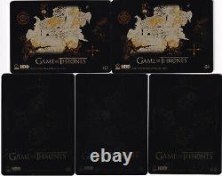 Game of Thrones Iron Anniversary Series 2 Set of ALL 5 Gold Icon Cards