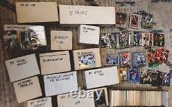 HUGE 90s football card lot multiple complete sets. All NM