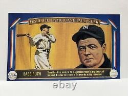 Hall of fame baseball large cards Set 25 Cards Mint Condition All Cards