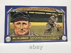 Hall of fame baseball large cards Set 25 Cards Mint Condition All Cards