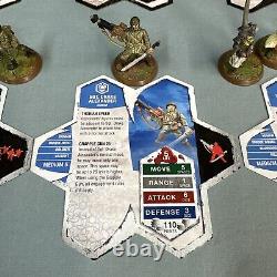 Heroscape Base Set All 30 Miniatures & 16 Cards Plus Loads Of Terrain Unused NM