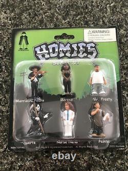 Homies Series 7 Set NEW on Card From 2003 All 4 Blisters WOW