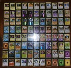 Huge 340 Pokémon card lot. 1st edition vintage. Holos, all pictured and listed